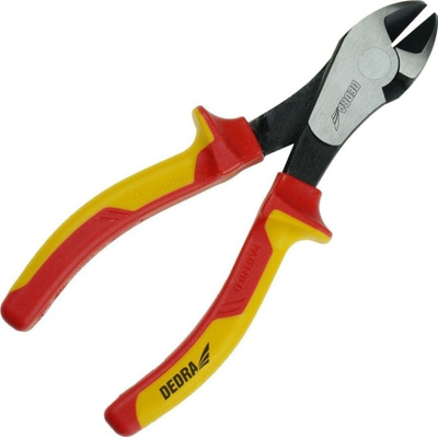 Gërshërë anësore Dedra VDE, 180mm, dorezë ergonomike
