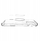 Kapak telefoni Spigen Ultra Hybrid MagSafe për iPhone 17 Pro Max, transparent, i bardhë