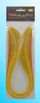 Ленти за квилинг Galeria Hobby, 10mm x 50cm, 100 парчиња, жолти