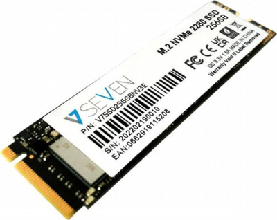 Disk SSD i brendshëm V7 V7SSD256GBNV3E, 256GB, M.2 NVMe