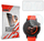 Xham mbrojtës GrizzGlass HybridGlass për CMF Watch 3 Pro, hibrid, transparent