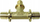 Tresh reduktues Tece 710509, 20x16x20 mm, bronzi