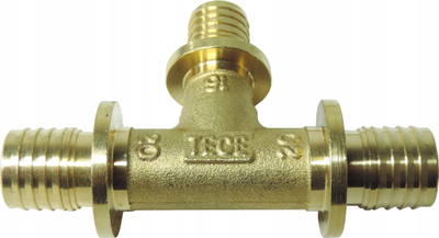 Tresh reduktues Tece 710509, 20x16x20 mm, bronzi