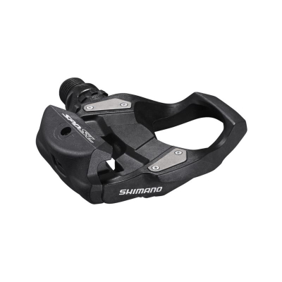 Pedale biçiklete Shimano RS500 SPD SL Road, për rrugë, me cleat, të zeza
