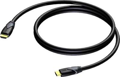 Kabëll HDMI Procab CLV100, 1.5m, 4K, i zi