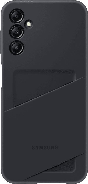 Mbulesë telefoni Samsung Galaxy A14 EF-OA146, TPU, me xhep për kartë, e zezë