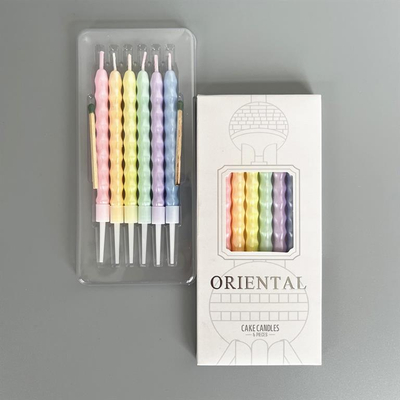 Qirinjë për ditëlindje 12cm 6/1. UNIMIKS