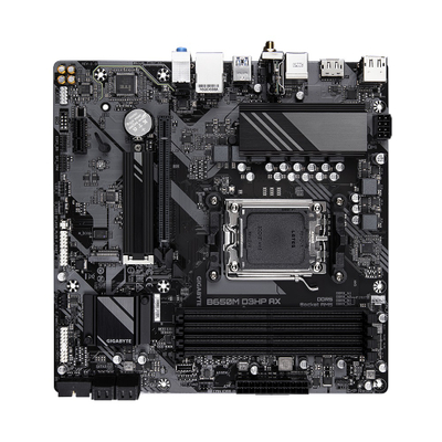 Plakë amë Gigabyte B650M D3HP AX, 5+2+2 Faza VRM, DDR5 EXPO/XMP 7600 MHz, Wi-Fi 6E, e zezë