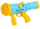 Lodër pistoletë flluskash iLike Toys Bubble Gun KYD-SO1, 32 vrima, me mbajtëse shishe