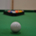 Tavilinë bilardo Enero Pro, 121x61x79 cm, faqe e gjelbër, e zezë