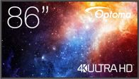 Monitor profesional Optoma N3861K, 86", 4K Ultra HD, i zi