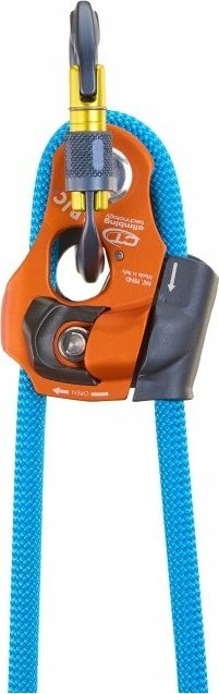Капса за јаже Climbing Technology CRIC 434584, со вградено тркало, за јаже 8-13mm, портокалова