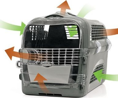 Транспортер за мачки Catit Design Cabrio, до 11.3 kg, сино сиво