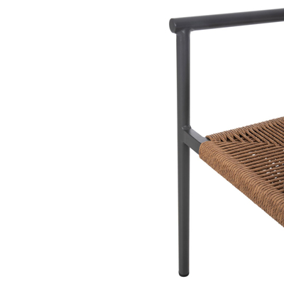 Karrige Ster prej alumini 55,5x53x78Hcm (HM5786.12), bezhë
