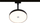 Spot LED për shina Paulmann Hildor URail 96789.0, 15W, i zi mat