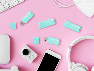 USB GoodRam UME3 CARE, 64GB, USB 3.0, e bardhë