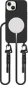 Këllëf telefoni Tech-Protect Magnecklace për iPhone 13, MagSafe, i zi