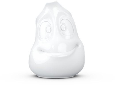 Kubë qumështi FIFTYEIGHT Creamer Jug Jolly Face, porcelan, 325 ml, e bardhë