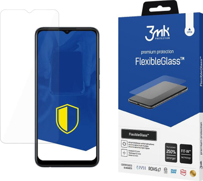 Xham mbrojtës 3MK FlexibleGlass për Oppo A15, hibrid, transparent