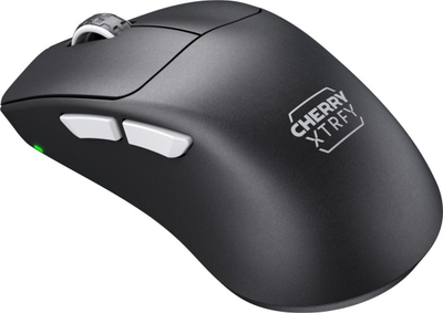 Машус гејминг CHERRY XTRFY M64 Pro, безжичен, оптички, црн