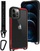 Mbrojtëse SwitchEasy Odyssey për iPhone 12/12 Pro, e kuqe