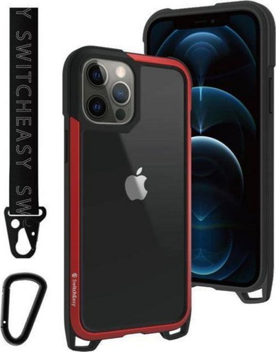 Mbrojtëse SwitchEasy Odyssey për iPhone 12/12 Pro, e kuqe