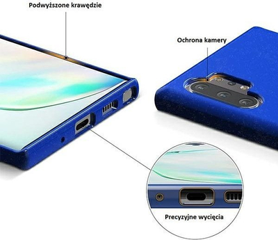 Kapake telefoni Mercury Jelly për Samsung Galaxy A54 5G, TPU, blu navy