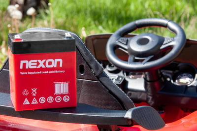 Bateri me xhel Nexon 12V 10Ah, pa llaf mirëmbajtje, gri