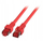 Kabllo rrjeti securityNET Cat.6 S/FTP, LSZH, 0.5m, e kuqe