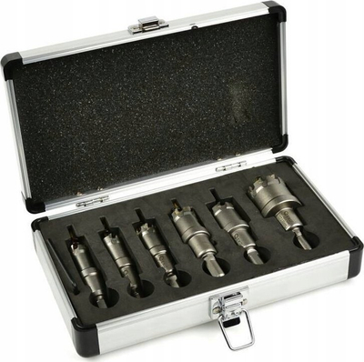 Set freza rrethore për metal G40200, 16 35mm, titanium, në kuti alumini