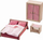 Set mobiljesh për shpi kukullash Haba Little Friends Adult Bedroom 301988, dhomë gjumi dopjo, dru, rozë