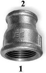Reduktore tubash Odlewnia Zawiercie M2 6/4 x 5/4", metal, e zezë