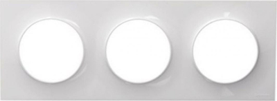 Kornizë Schneider Electric, 8.5cm, e bardhë