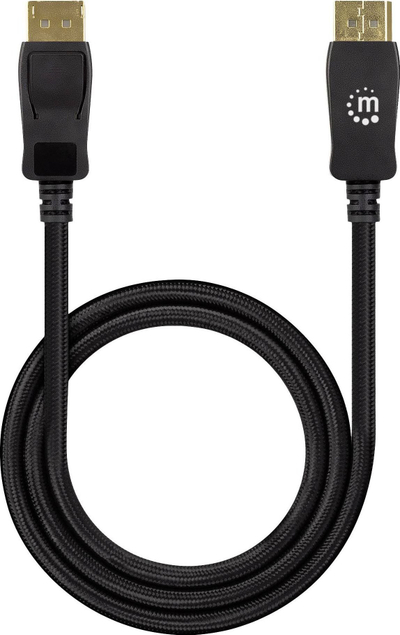 Kabllo Manhattan DisplayPort 1.4, 8K 60Hz, 2m, e zezë
