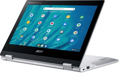 Laptop Acer Chromebook Spin 11 CP311, 11.6'', Mediatek, 4GB RAM, 64GB SSD, i argjendtë