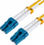 Kabëll fibër optike Microconnect FIB441004, 4 m, LC, i verdhë