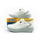 Atlete për burra Skechers Bobs Skillz Slip-Ins, me stof të ajrosur, shollë e butë e amortizume, të bardha