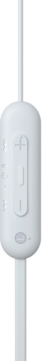Dëgjuese Sony WI-C100, të bardha