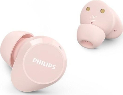 Kufje True Wireless Philips TAT1209 me kuti karikimi, rozë