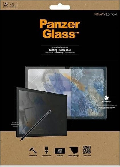 Xham mbrojtës PanzerGlass P7288, Privacy, për Samsung Galaxy Tab A8 10.5", i zi