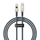 Kabllo Baseus Unbreakable USB C në Lightning, 1m, 20W, gri