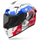 Kaskë moto Airoh Connor Graphic Nation, 2XL 63cm, termoplastike, blu kuqe bardhë