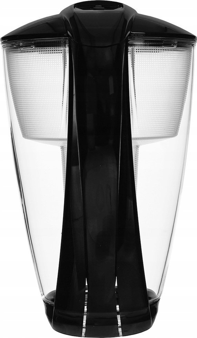 Ибрик филтер за вода Dafi Glass Jug Unimax Crystal LED, 2L, со LED сензор, црн