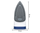 Hekur Tefal FV2838 Express Steam, 2400W, kunshtjellim me avull, blu