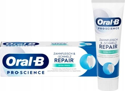 Pasta dhëmbësh Oral-B Pro-Science Gum &amp; Enamel Repair, Extra Fresh, për mishra dhe sm alt