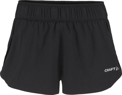 Shorce sportive Craft ADV Essence 2" Shorts 2 W, për goca, elastike, të zeza