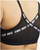 Reçipeta sportive Nike Womens Taped Logo Padded, me jastëk, e zezë