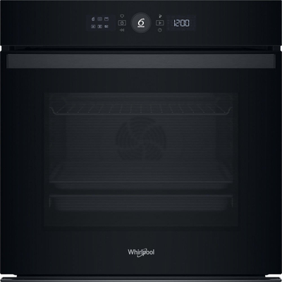 Furrë e integruar elektrike Whirlpool WOI4S8CM1SBA, 60 cm, pastrim pirolitik, e zezë