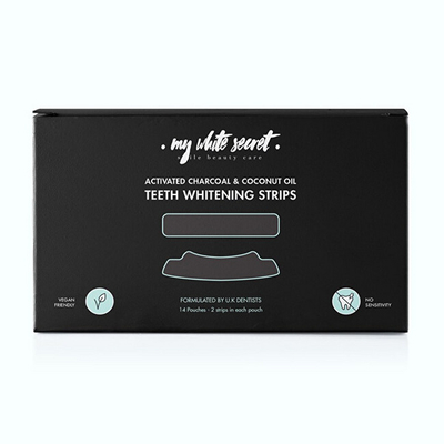 Ленти за белење на заби My White Secret Activated Carbon, 14 парчиња