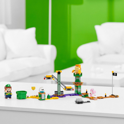 Set me figura lodër për fëmijë LEGO Super Mario Adventures with Luigi (71387), +6 vjeç